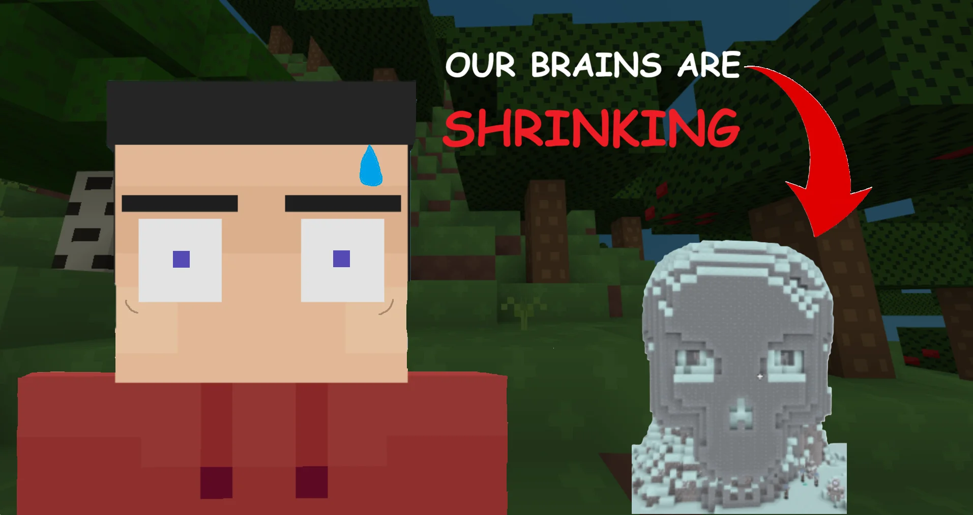 OUR BRAINS ARE SHRINKING