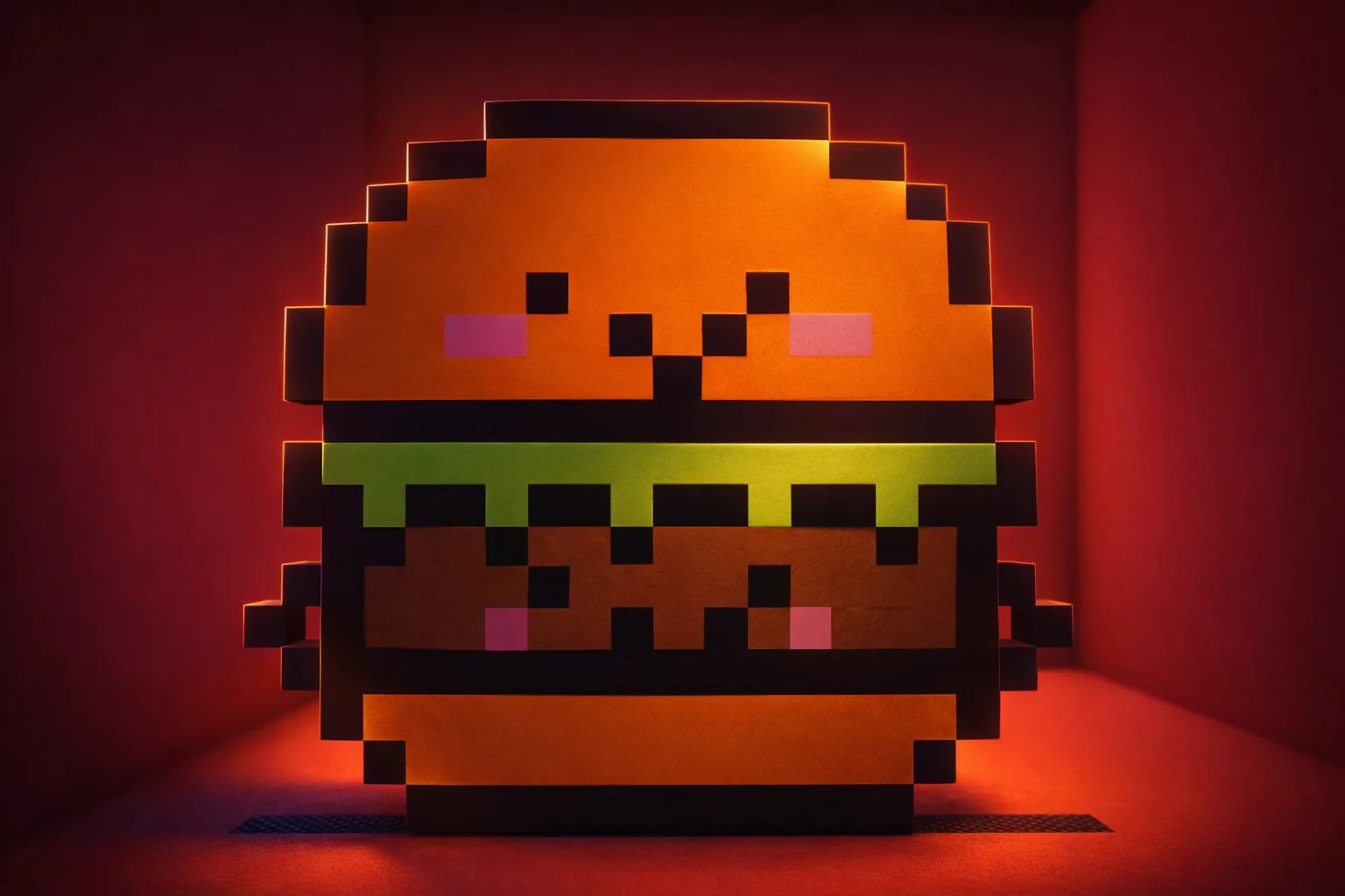 Pixelated Burger (Shaders Version)